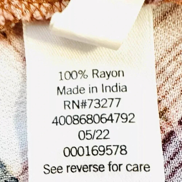 NWT SO GOODS FOR LIFE Junior Long Sleeve Pullover Plaid Brown V-Neck Dress Large - Picture 11 of 12